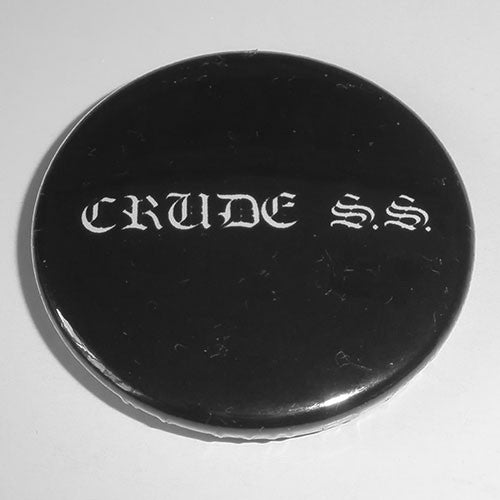 Crude SS - White Logo (Badge)