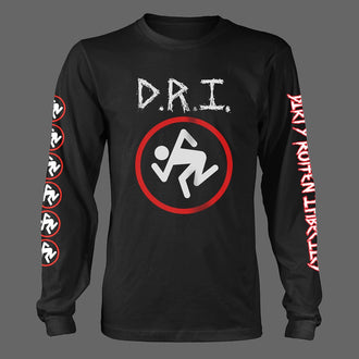 D.R.I. - White Logo / Skanker (Long Sleeve T-Shirt)