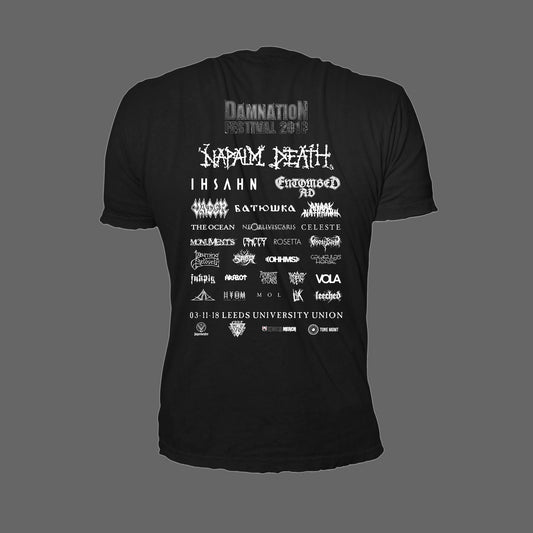 Damnation Festival 2018 (Brazen Serpent) (T-Shirt)