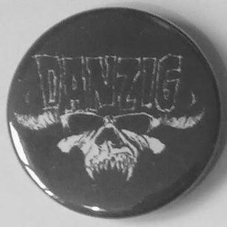 Danzig - White Logo (Badge)