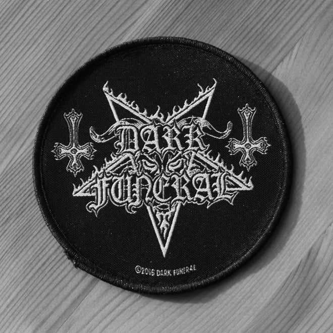 Dark Funeral - Logo (Circle) (Woven Patch)