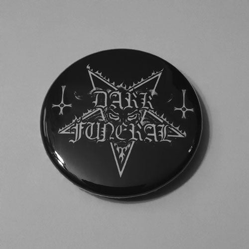Dark Funeral - White Logo (Badge)