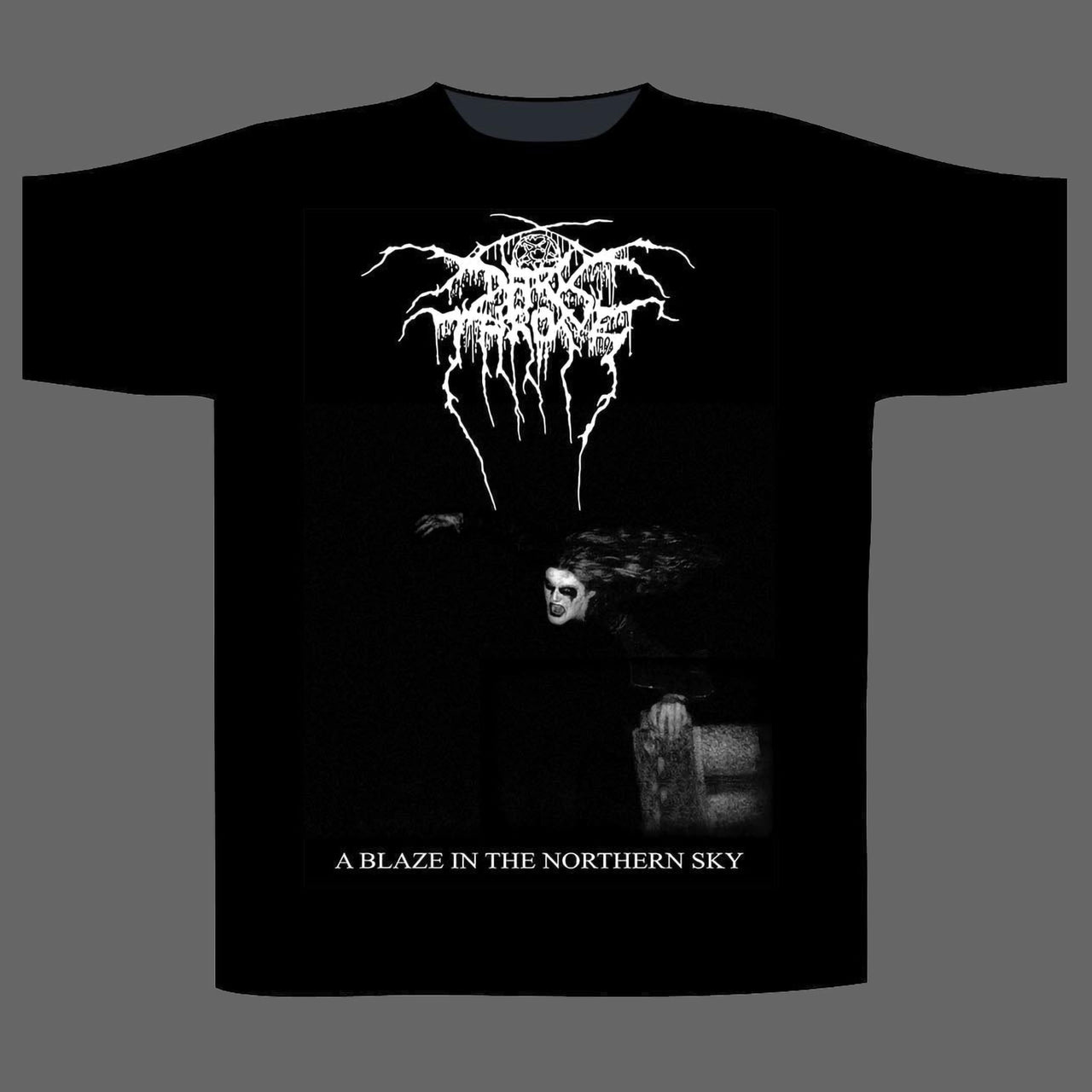 Darkthrone A Blaze In The Northern Sky Black Metal Band T-Shirt - Official Gildan Heavy Cotton Tee
