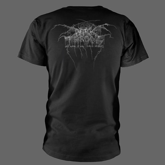 Darkthrone - The Wind of 666 Black Hearts (White Logo) (T-Shirt)
