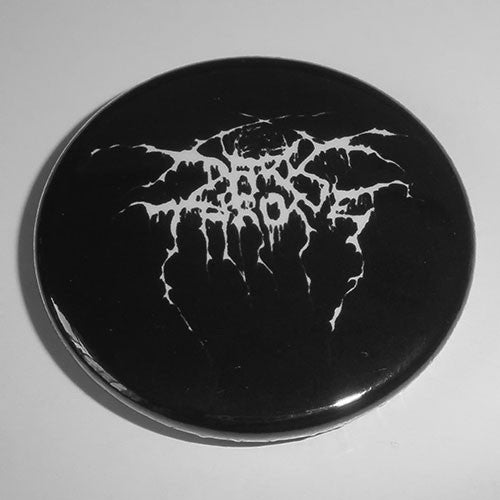Darkthrone - White Logo (Badge)