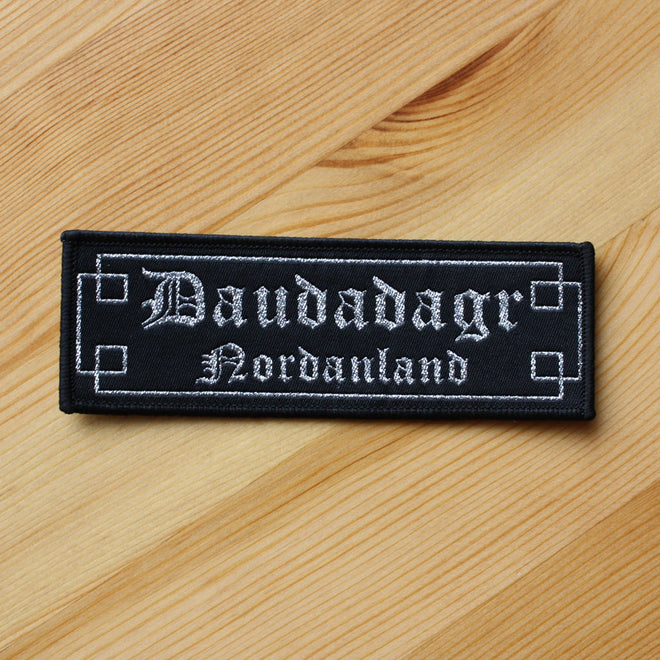 Daudadagr - Logo / Nordanland (Woven Patch)