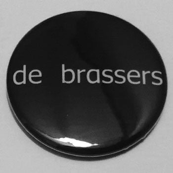 De Brassers - White Logo (Badge)