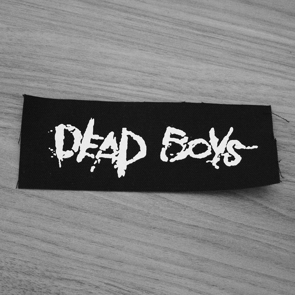 Dead Boys - White Logo (Printed Patch)