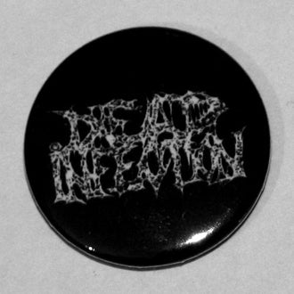 Dead Infection - White Logo (Badge)