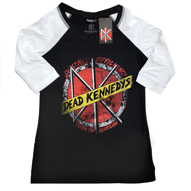 Dead Kennedys - Destroy Efficiency (Women's 3/4 Sleeve T-Shirt)
