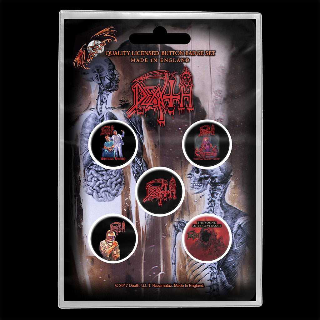 Death - Albums (Badge Pack)