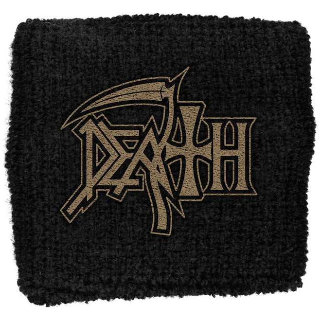 Death - Gold Logo (Wristband)