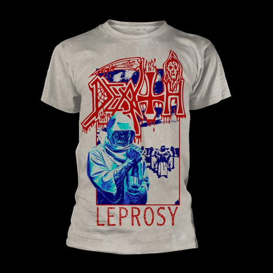 Death - Leprosy (Posterized) (Off-White) (T-Shirt)