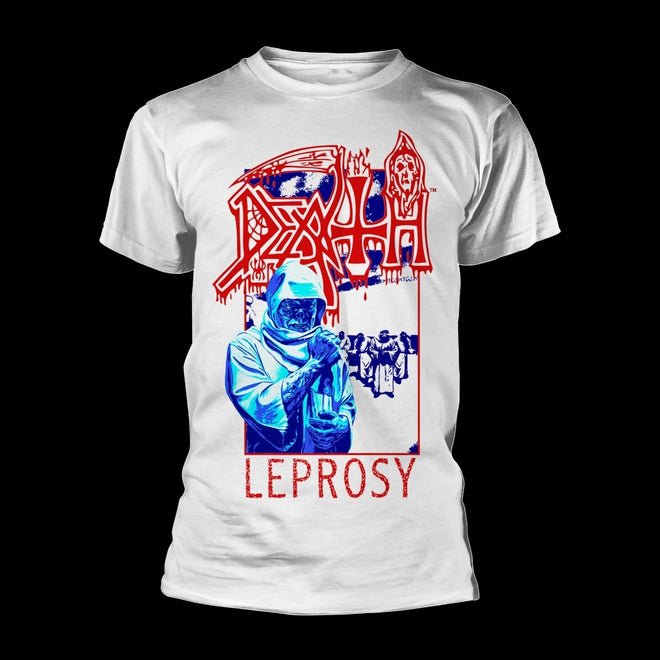 Death - Leprosy (Posterized) (White) (T-Shirt)