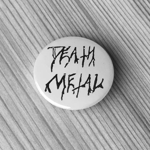 Death Metal (Black) (Badge)