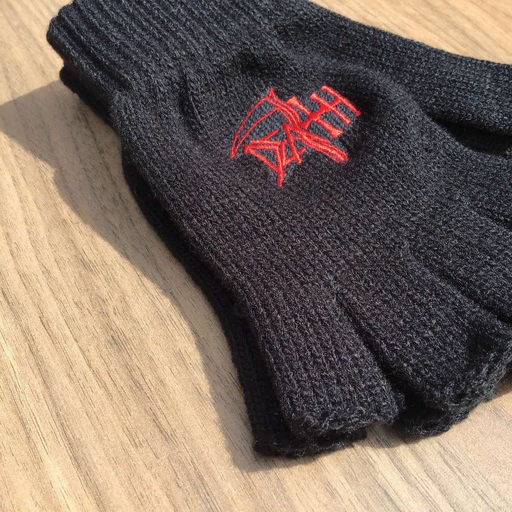 Death - Red Logo (Gloves)