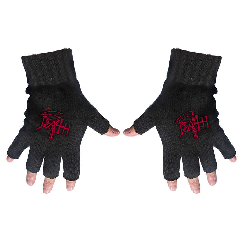 Death - Red Logo (Gloves)