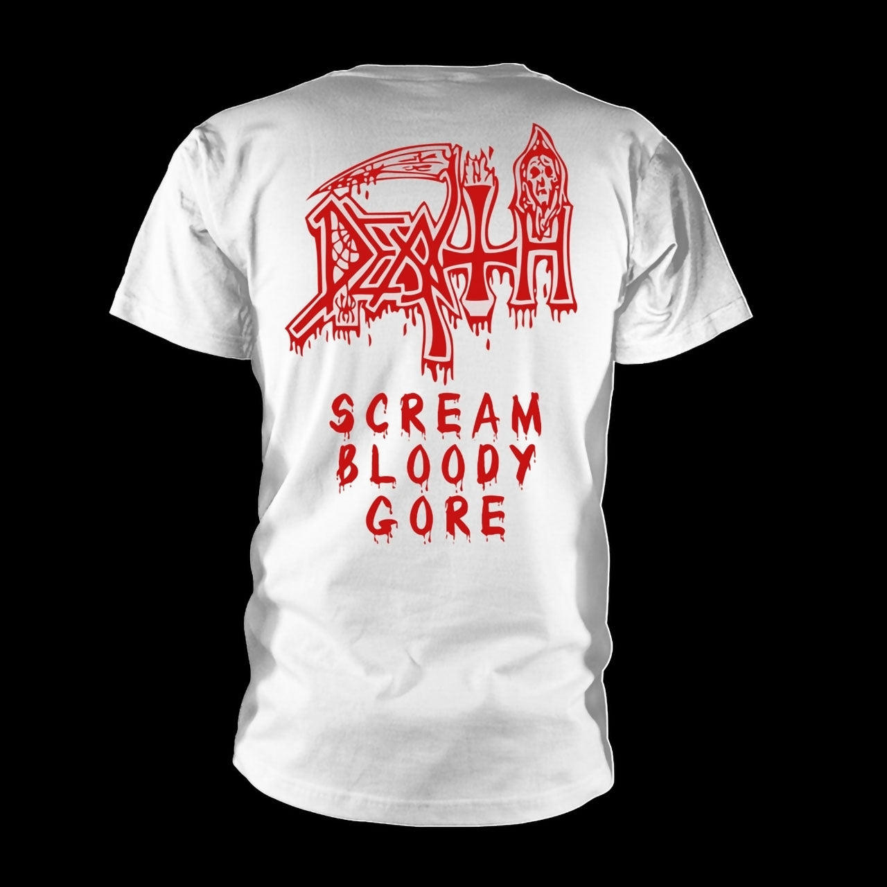 Death - Scream Bloody Gore (White) (T-Shirt)