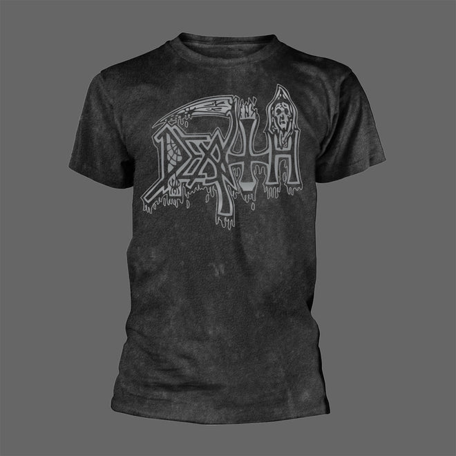 Death - Silver Logo (T-Shirt)