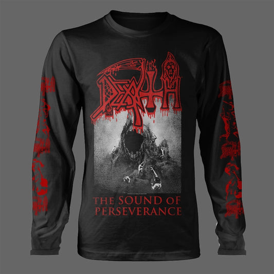 Death - The Sound of Perseverance (Black) (Long Sleeve T-Shirt)