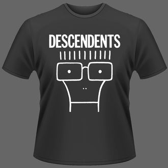 Descendents - White Logo & Milo (T-Shirt)
