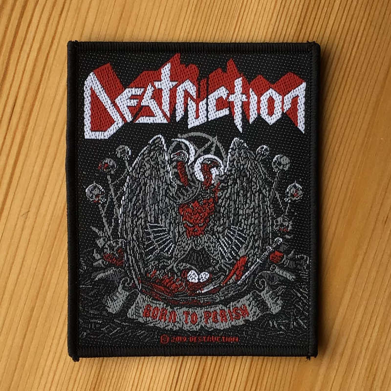 Destruction - Born to Perish (Woven Patch)
