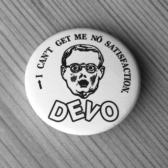Devo - I Can't Get Me No Satisfaction (Badge)