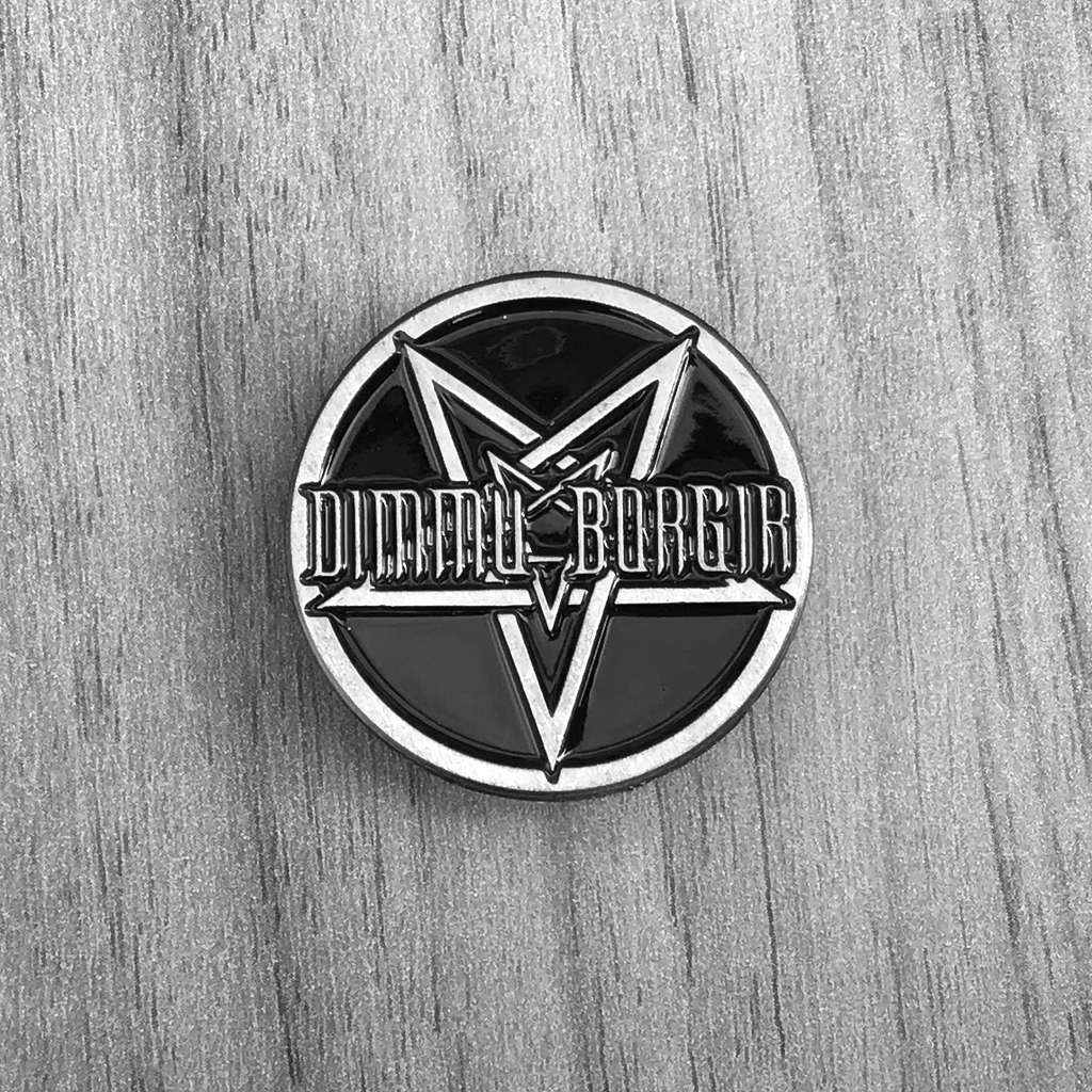 Dimmu Borgir - Logo & Pentagram (Metal Pin)