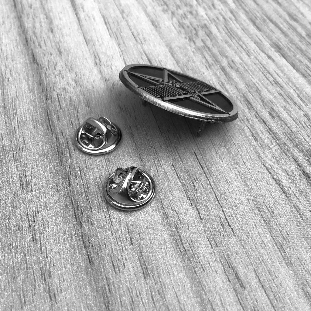 Dimmu Borgir - Logo & Pentagram (Metal Pin)