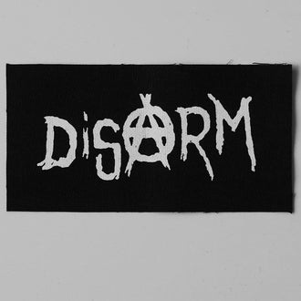 Disarm - White Logo (Printed Patch)