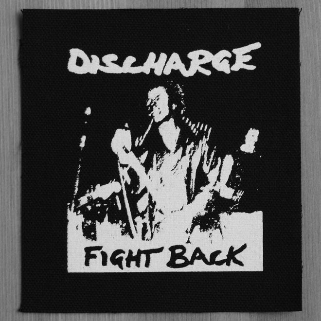 Discharge - Fight Back (Printed Patch)