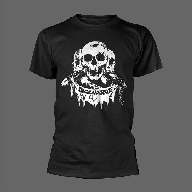 Discharge - Three Skulls (T-Shirt)