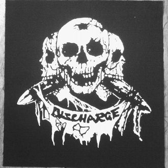 Discharge - Three Skulls (Backpatch)
