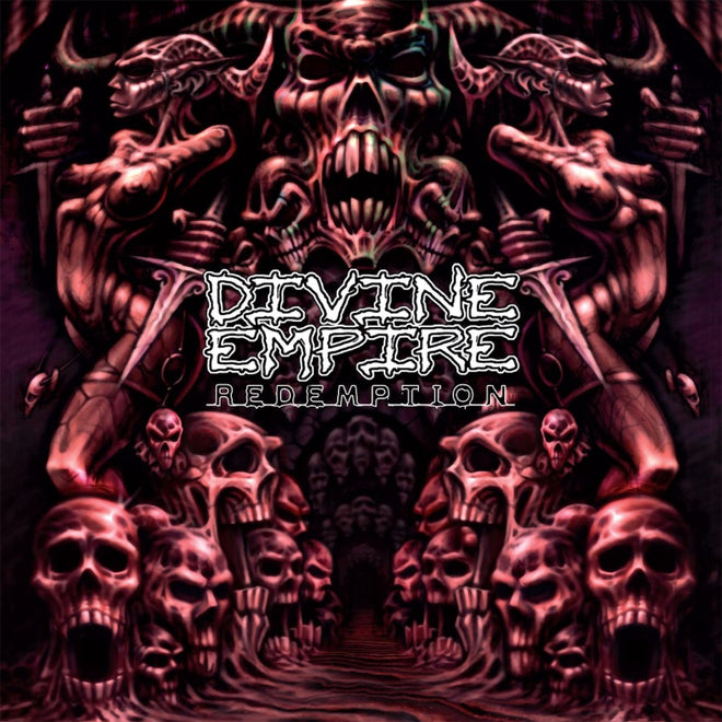 Divine Empire - Redemption (2022 Reissue) (Oxblood Bone Swirl Edition) (LP)