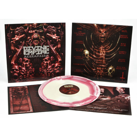Divine Empire - Redemption (2022 Reissue) (Oxblood Bone Swirl Edition) (LP)