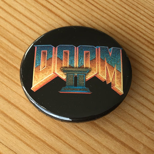 Doom II (1994) (Black) (Badge)