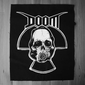 Doom - Logo & Gasmask (Backpatch)