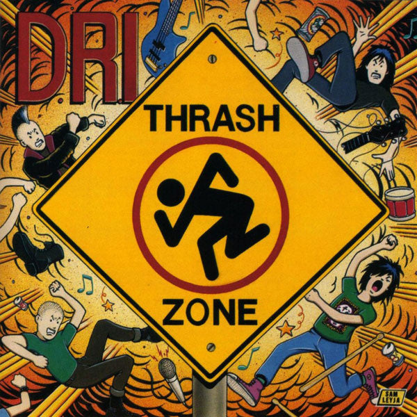 D.R.I. - Thrash Zone (1996 Reissue) (CD)