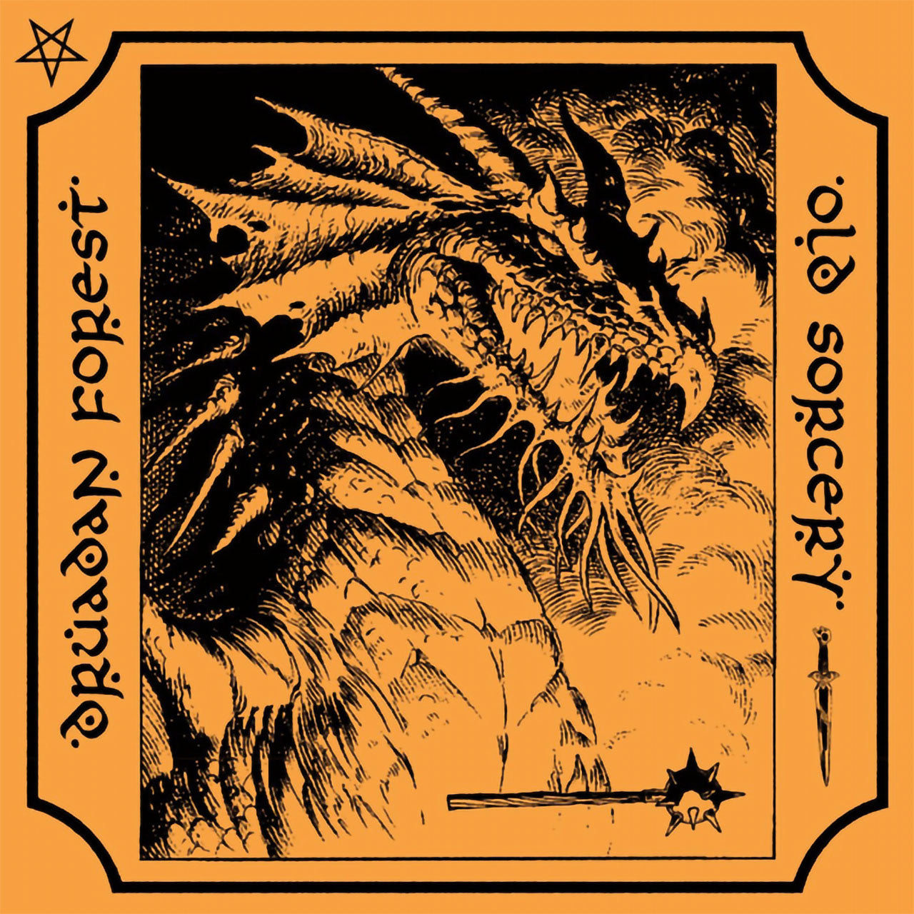 Druadan Forest / Old Sorcery - Split (Orange Edition) (LP)