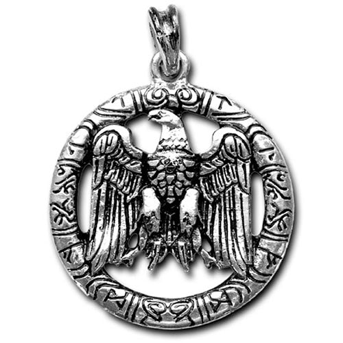 Eagle Crest (Sterling Silver) (Pendant)
