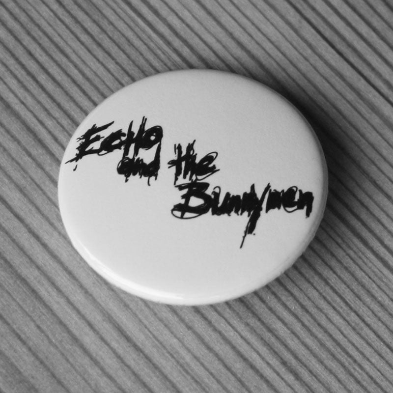 Echo and the Bunnymen - Old Logo (Black) (Badge)