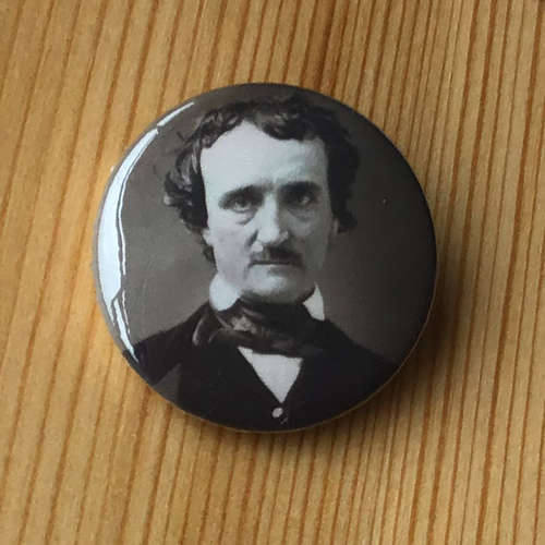 Edgar Allan Poe 1849 Portrait (Badge)