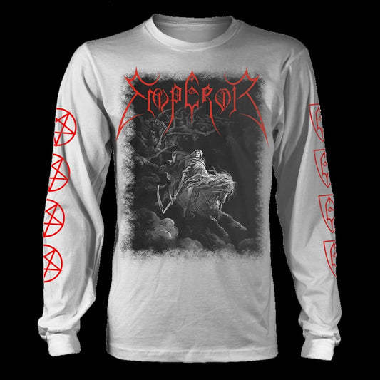 Emperor - Emperor / Leviathan (White) (Long Sleeve T-Shirt)