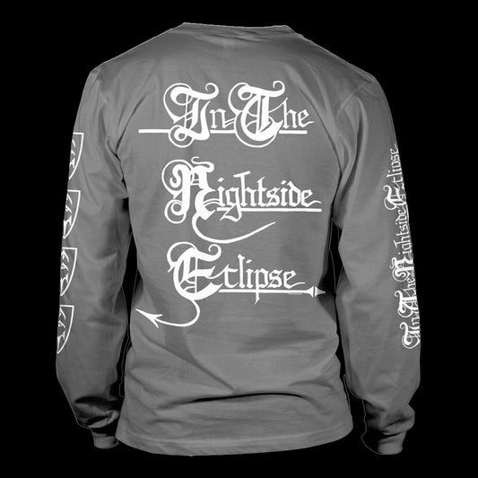 Emperor - In the Nightside Eclipse (Grey & Blue) (Long Sleeve T-Shirt)