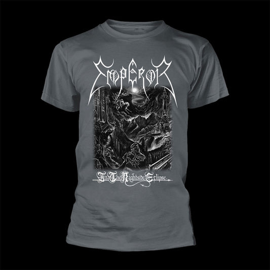 Emperor - In the Nightside Eclipse (Grey) (T-Shirt)