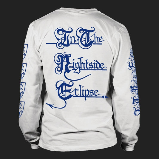 Emperor - In the Nightside Eclipse (White) (Long Sleeve T-Shirt)
