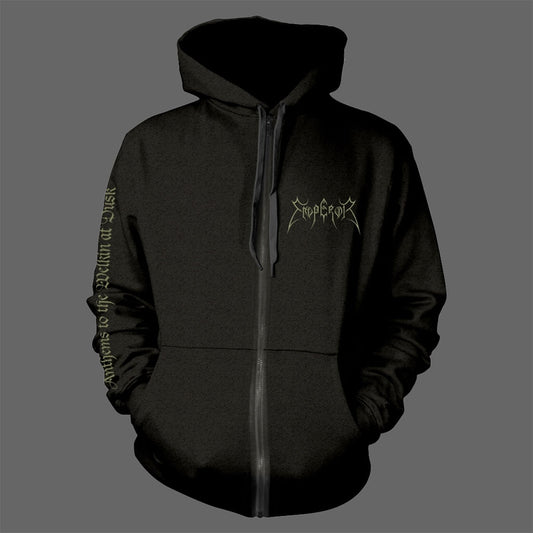 Emperor - Logo / Anthems to the Welkin at Dusk (Full Zip Hoodie)
