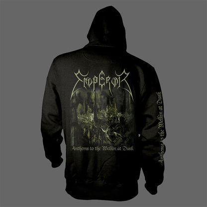 Emperor - Logo / Anthems to the Welkin at Dusk (Full Zip Hoodie)