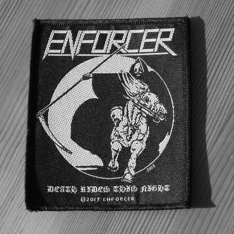Enforcer - Death Rides This Night (Woven Patch)