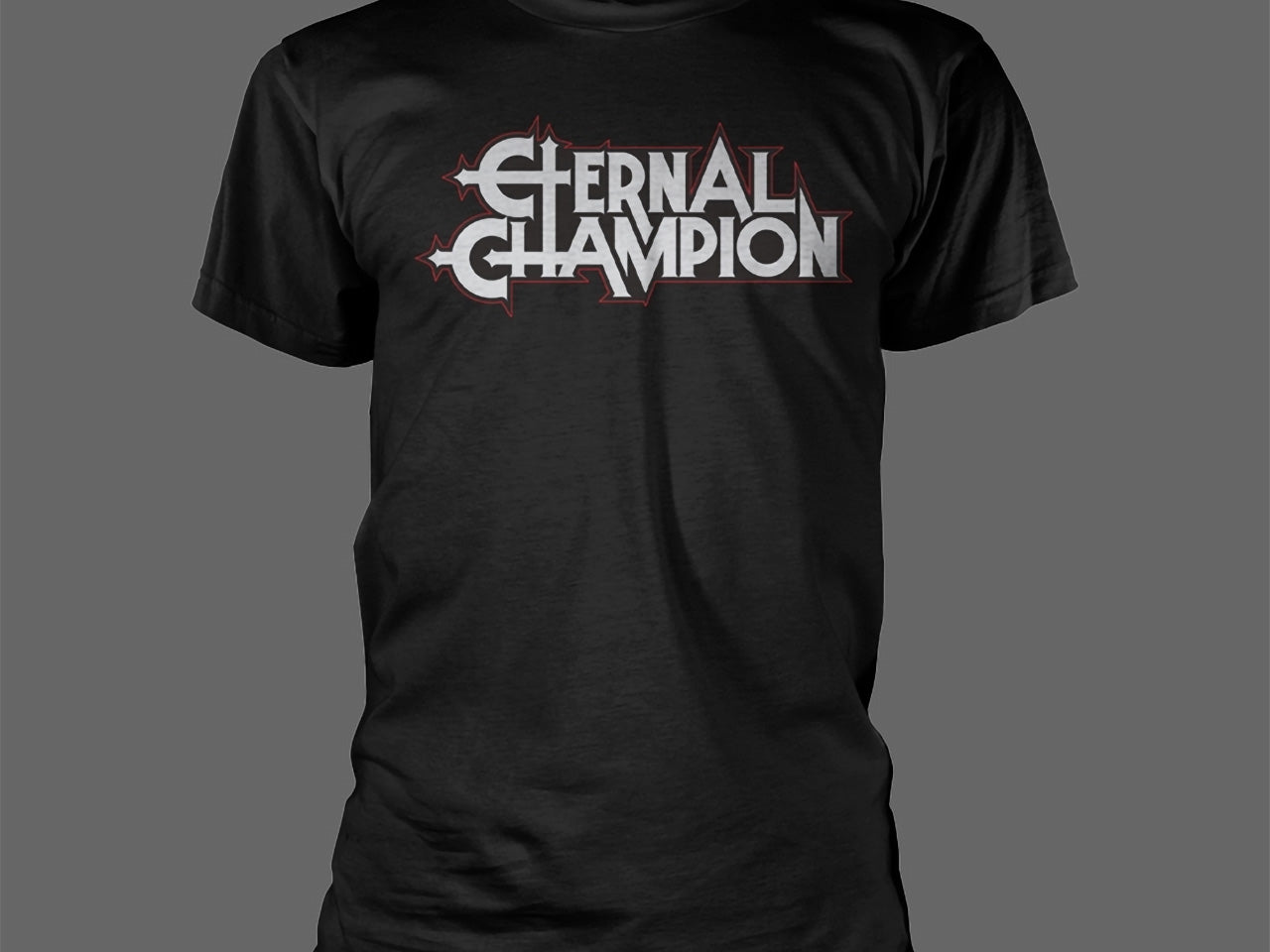 Eternal Champion Silver Logo (T-Shirt) Todestrieb